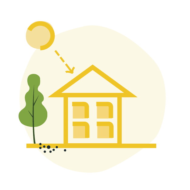 illustratie zonnepanelen