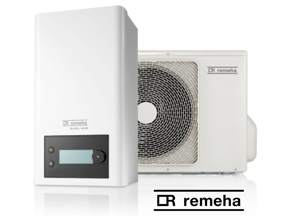 remeha elga ace warmtepomp met buitenunit