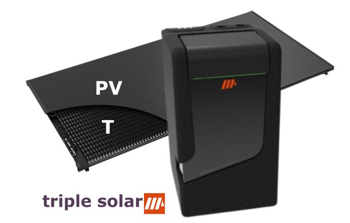 triple solar warmtepomp met pvt-panelen