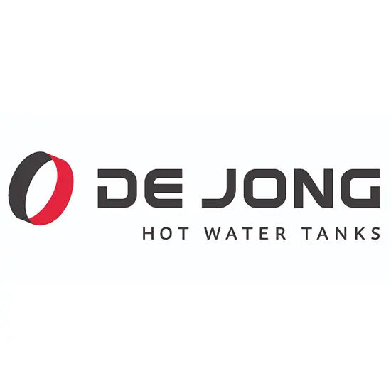 de jong hot water tanks logo